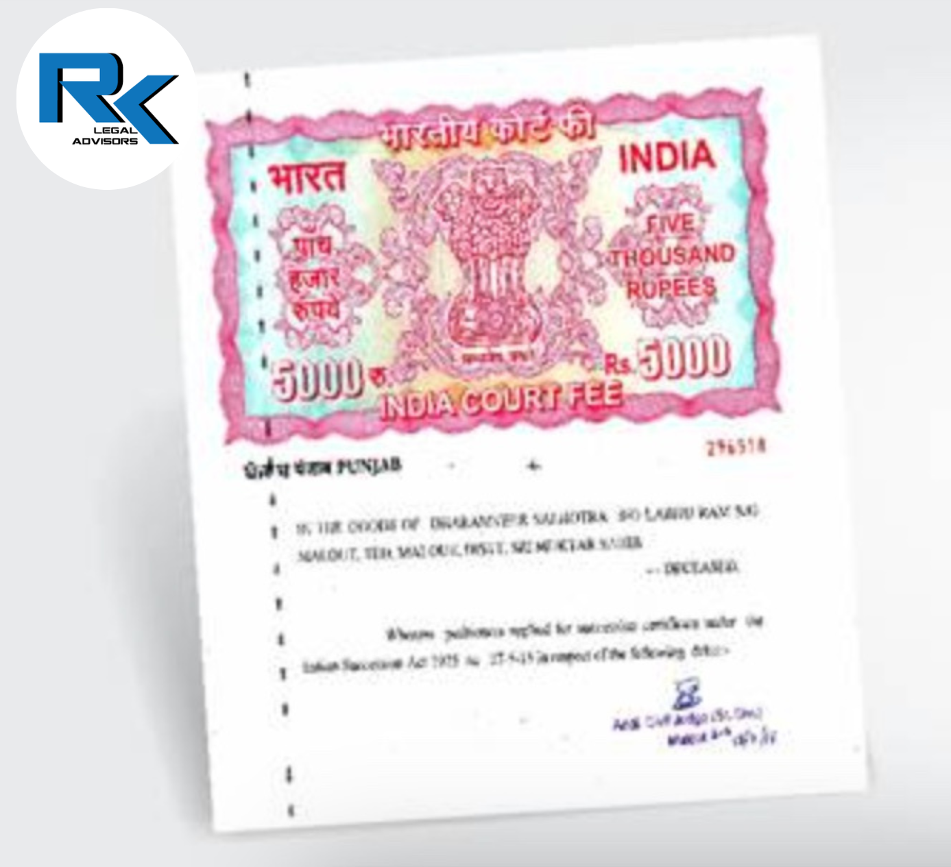 succession certificate in india